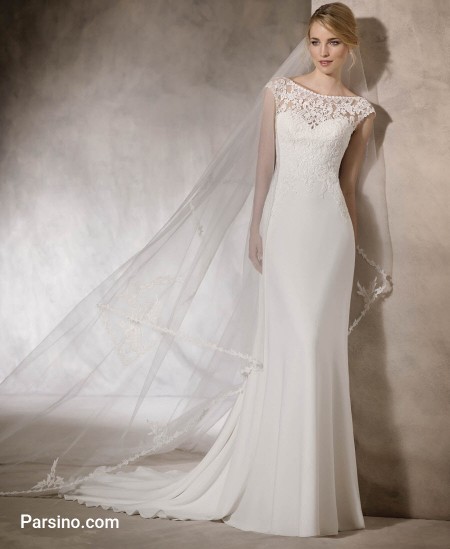 مدل لباس عروس جدید تور , لباس عروس زیبا