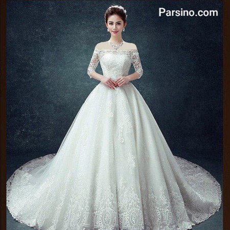 مدل لباس عروس پرنسسی , مدل لباس عروس دامن پفی