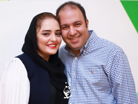 نرگس محمدی و شوهرش علی اوجی