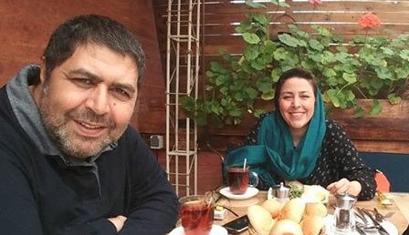فرهاد اصلانی و همسرش مژده دانش پژوه